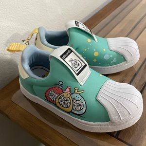 ADIDAS X KEVIN LYONS superstar 360 shoes NWT 11 kids